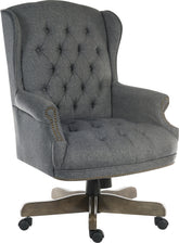 Chairman Fabric Executive Swivel Armchair Grey - 6927GREY DD